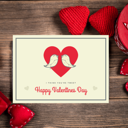 Valentines day greeting card for celebrating occasions in Pakistan
