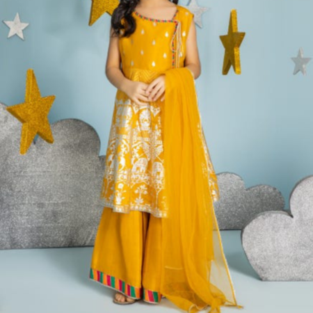 Beautiful Eid dress for online gifts to pakistan by J.